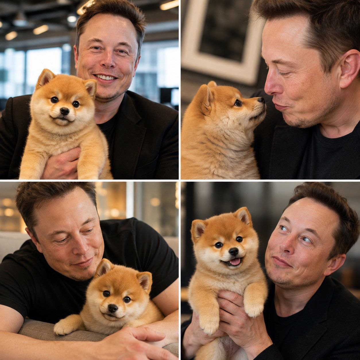 Elon loves Baby Doge